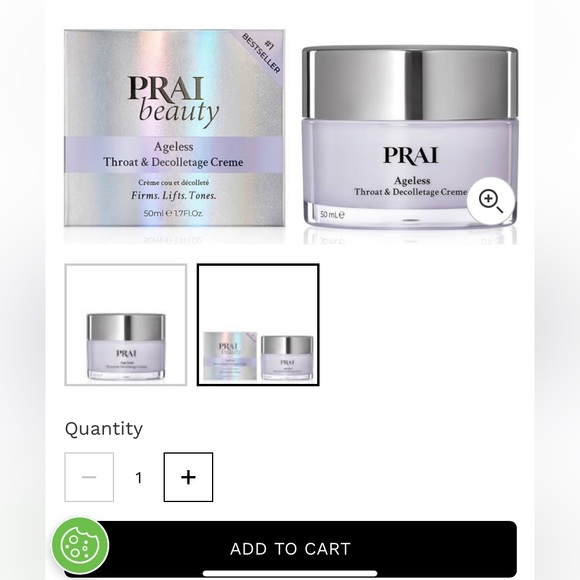 PRAI AGELESS Throat and Decollate Crème - Picture 7 of 8